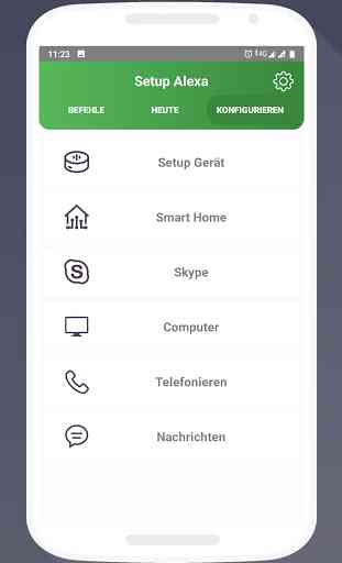 Alexa app - Echo Dot mit Deutsch einrichten 3