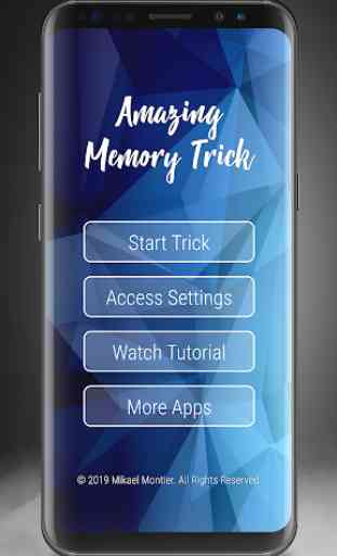 Amazing Memory Trick 1