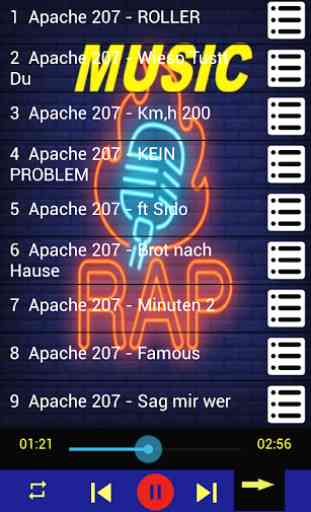 Apache-207 songs ohne internet/Lieder 1