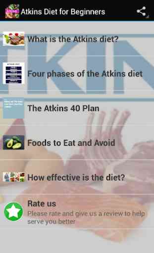 Atkins Diet for Beginners 1