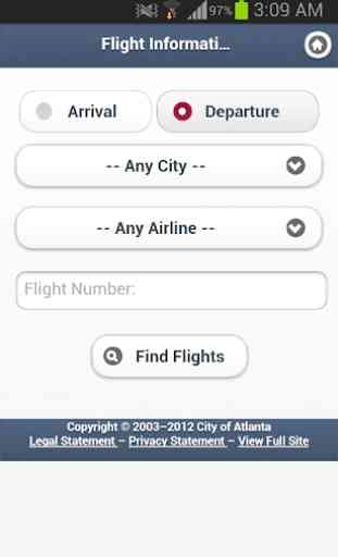 Atlanta Flight Status (ATL) 3