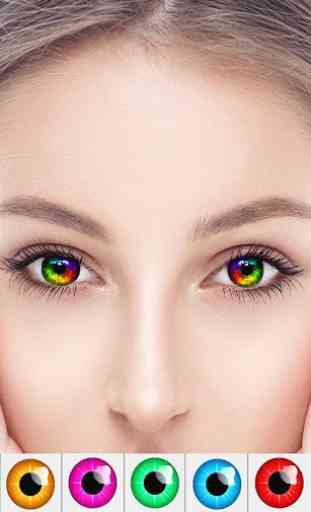Augenfarbe Wechsler Veränderung Auge Foto Editor 1
