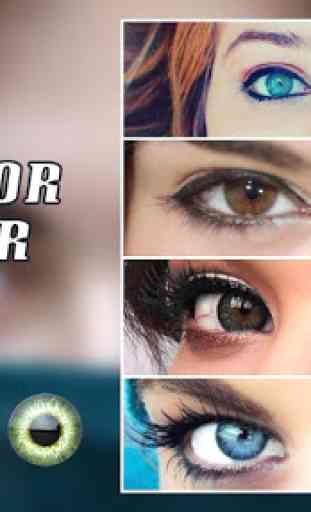 Augenfarbwechsler : Foto-Editor für Augenlinse 1