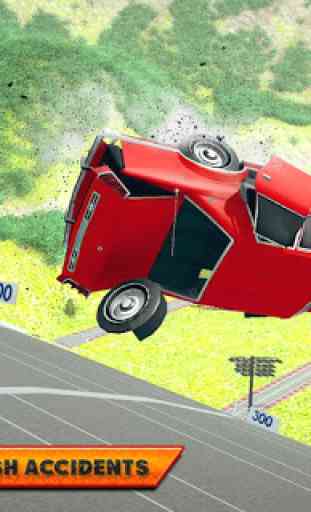Autounfall-Fahrsimulator: Beam Car Jump Arena 2