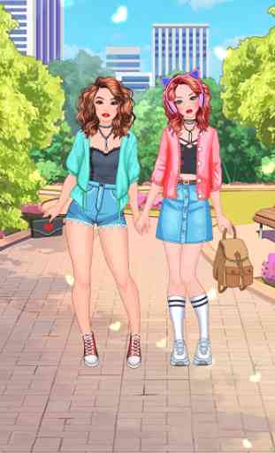 BFF Ankleidespiele - Mode Spiele für Mädchen 1