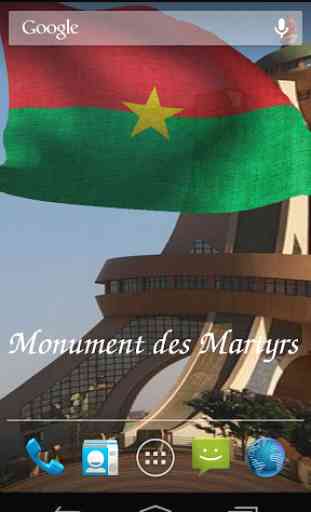 Burkina Faso Flag Live Wallpaper 2