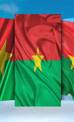 Burkina Faso Flag Wallpaper 2