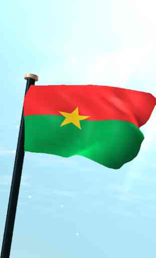 Burkina Faso Flagge Kostenlos 1