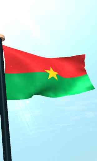 Burkina Faso Flagge Kostenlos 4