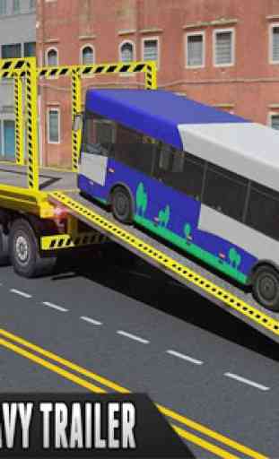 Bus Transporter LKW Flug 1