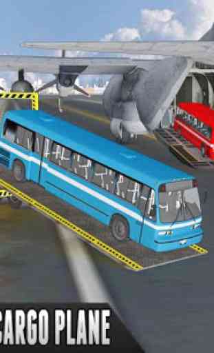 Bus Transporter LKW Flug 3