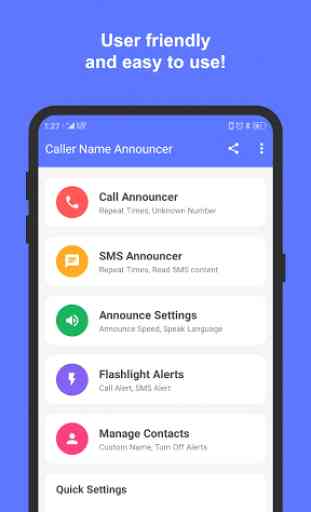 Caller Name Announcer and Flash Alerts: Hands-Free 2