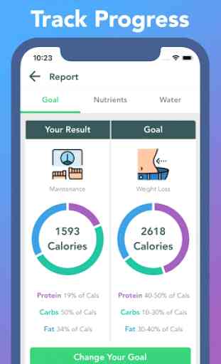 Calorie Counter & Carb Manager - Freshbit 3