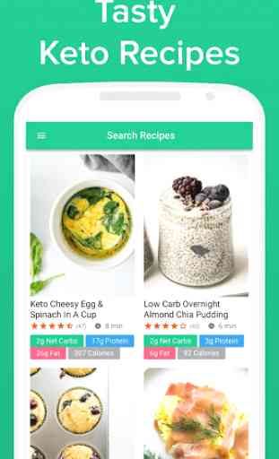 Carb Manager: Keto Diet Tracker & Macros Counter 3