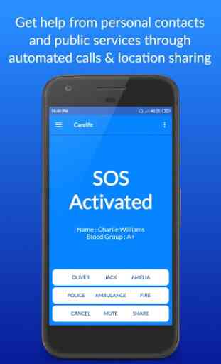 Carelife - Emergency SOS & Personal Safety App 3
