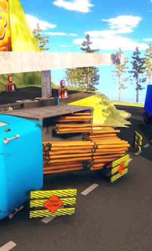 cargo delivery truck driver - Offroad-Truck-Spiele 3