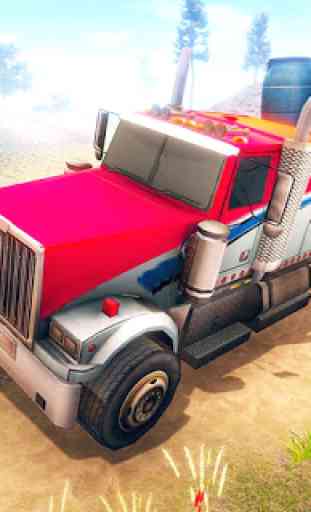 cargo delivery truck driver - Offroad-Truck-Spiele 4