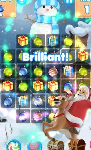 Christmas Crunch❄️ match 3 games & candy puzzle 1
