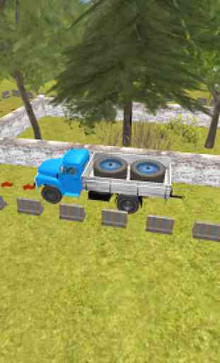 Classic Truck 3D: Tractor Transport 4