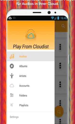 Cloudist - Cloud-Musik-Player 1