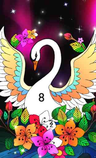 Color by Number, Paint Art - Star Coloring Pages 4
