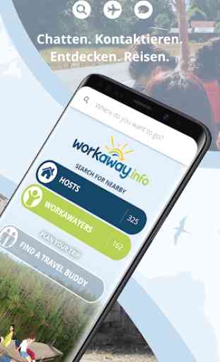 Die offizielle Workaway-App für Reisende 2