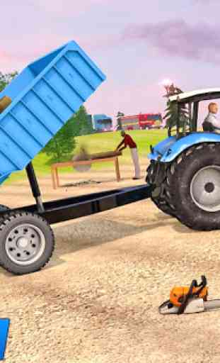 Drive Tractor trolley Offroad Cargo- Free Games 2