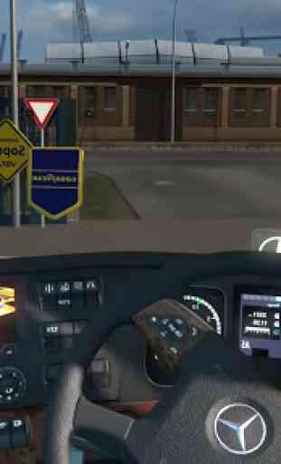 Driving Mercedes - Benz Truck Simulator 19 1