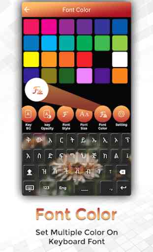 Easy Typing Amharic Keyboard Fonts and Themes 4