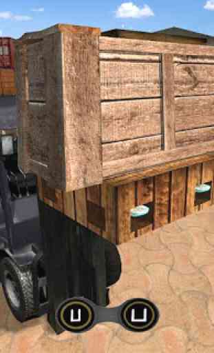 echt Gabelstapler Fahren Simulator Spiel 3D 3