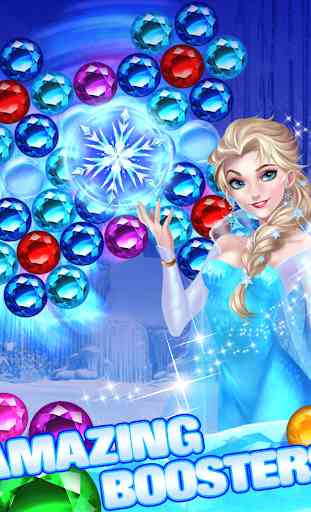 Eis Königin Spiel Bubble Shooter 3