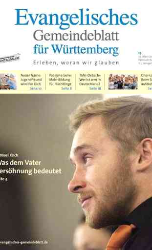 Evangelisches Gemeindeblatt 1
