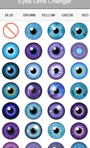 Eye Color Changer Studio: Auto-Eye-Lens-Detektor 1