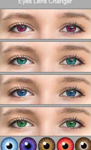 Eye Color Changer Studio: Auto-Eye-Lens-Detektor 3