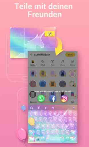 Facemoji Emoji-Tastatur:GIF, Emoji, Tastaturdesign 3