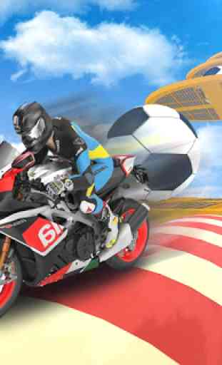 Fahrrad unmöglich Spuren Rennen:3D Motorrad Stunts 2