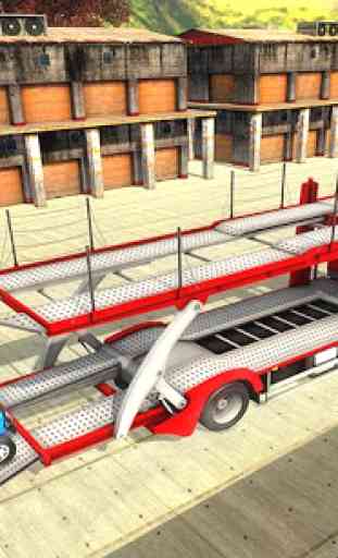 Fahrzeug Transporter Anhänger LKW-Spiel 4
