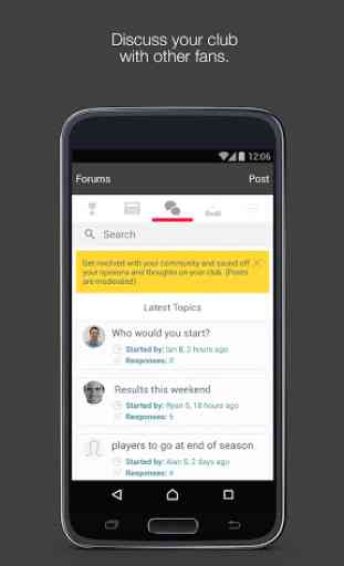 Fan App for Chorley FC 2