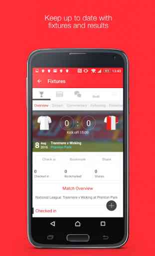 Fan App for Woking FC 1