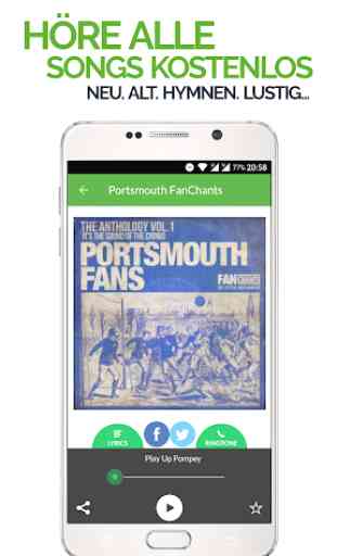 FanChants: Portsmouth fans fangesänge 2