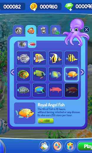 Fisch-Aquarium-Luftblasen-Welt 2