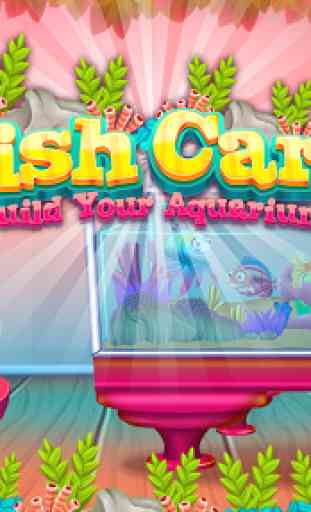 Fisch Pflege Spiele:  Baue dein Aquarium 1
