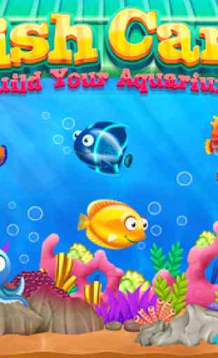 Fisch Pflege Spiele:  Baue dein Aquarium 2