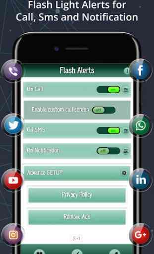 Flash Alerts - Anrufe, SMS und Benachrichtigungen 1