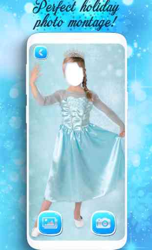 Gefrorene Prinzessin Weihnachtskostüme 4