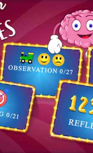 Gehirn Spiele Geist IQ Test - Quiz-Speicher 3