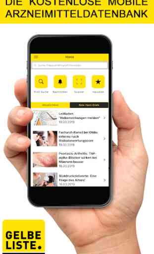 Gelbe Liste Pharmindex Medikamente App 1