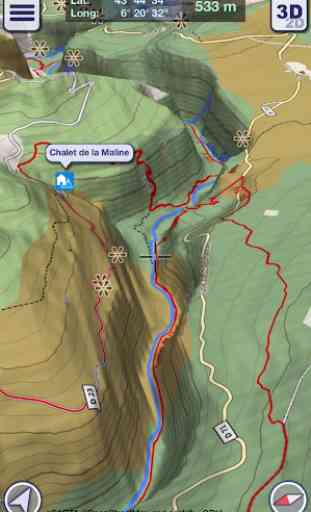 GeoFlyer Europa 3D - Offline-Karten GPS Outdoor 2