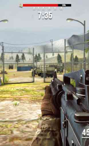 Gun Strike Fire: FPS Free Shooting Games 4