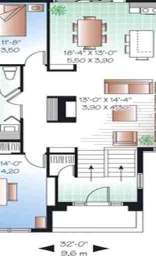 Hausplan Design 1